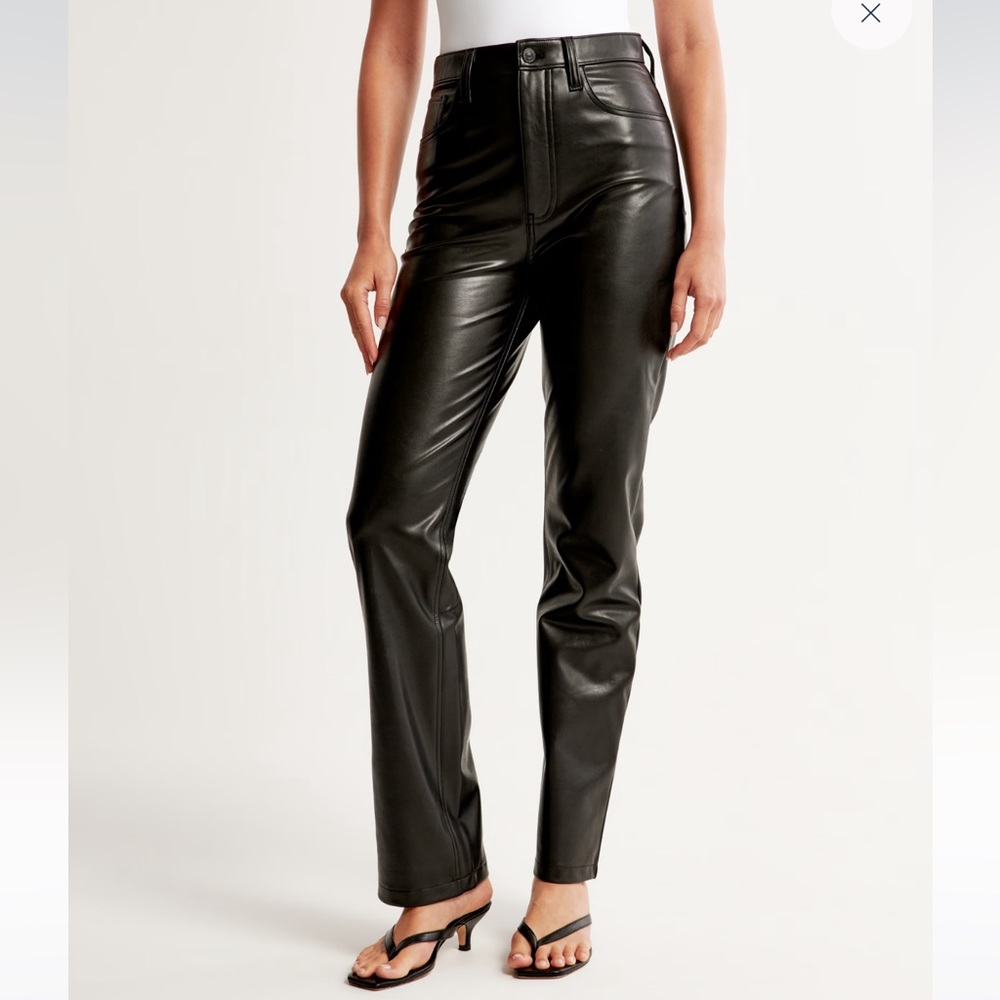 Abercrombie Vegan Leather Pants